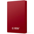 Disco Rígido Externo KESU 2.5" Portátil, 250GB, 320GB, 500GB ou 1TB, USB 3.0, Compatível com PC, Mac, Desktop e MacBook.